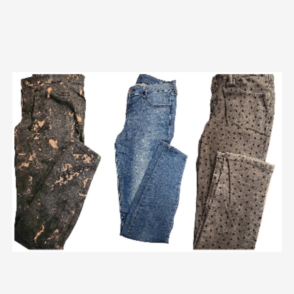 3 Pairs Juniors Size 9 Jeans